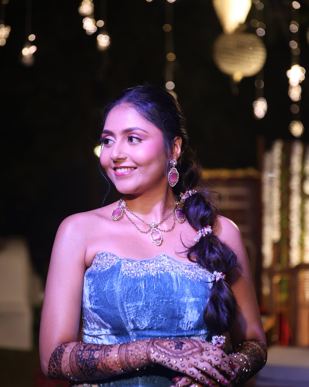 Sangeet Look 1